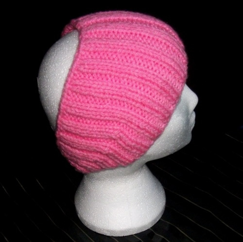 Candy Floss - A knitted headband handmade and sold by Longhaired Jewels
